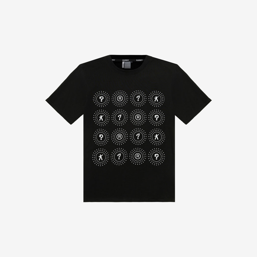 Circle Slim Tee - Black