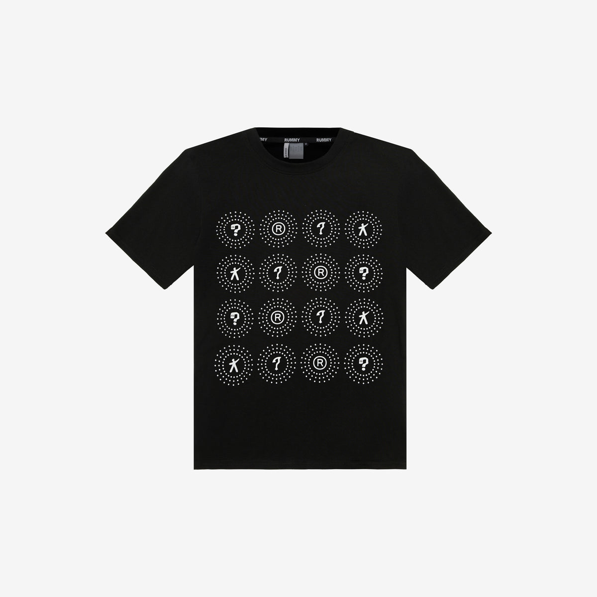 Circle Slim Tee - Black