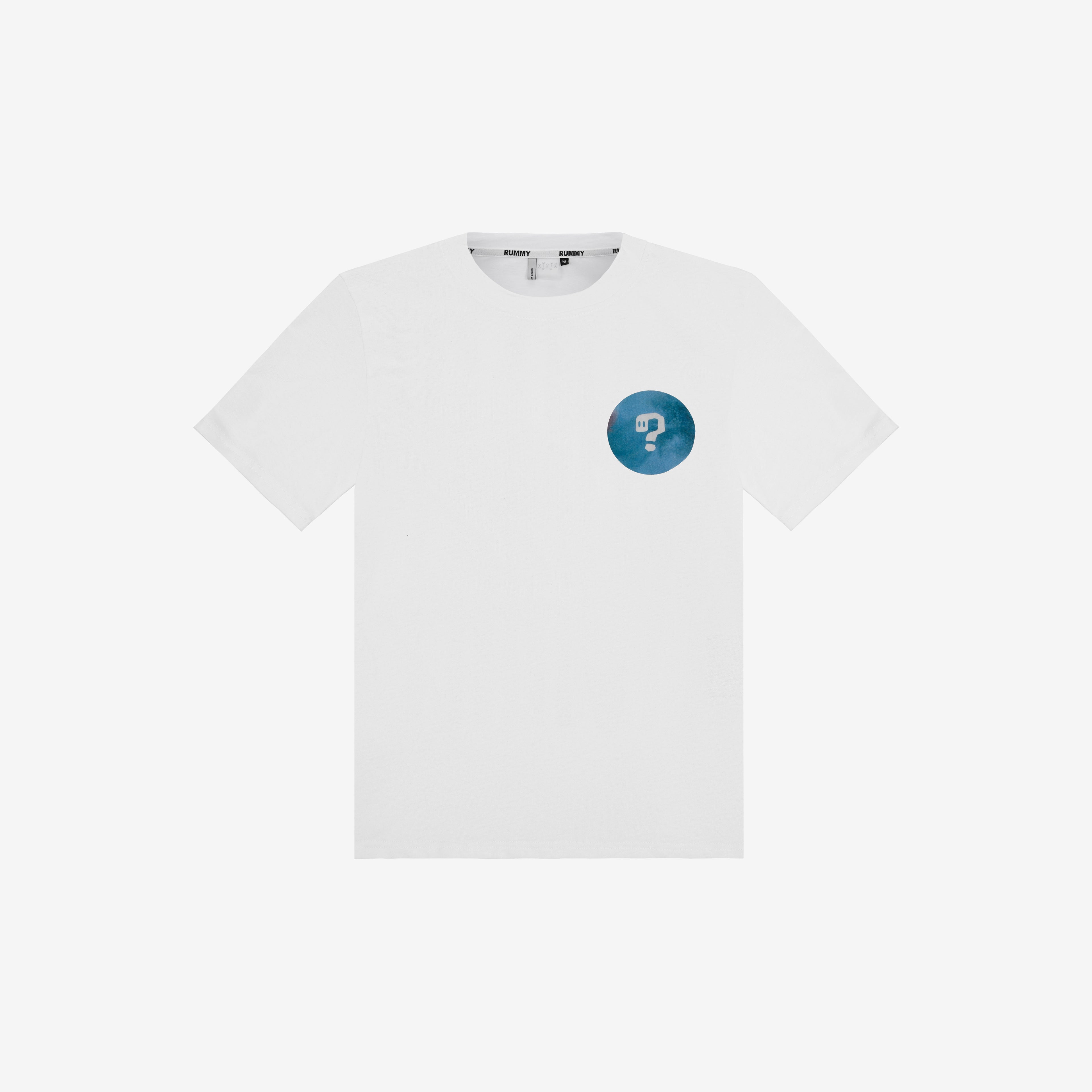 Dot Logo Slim Tee - White