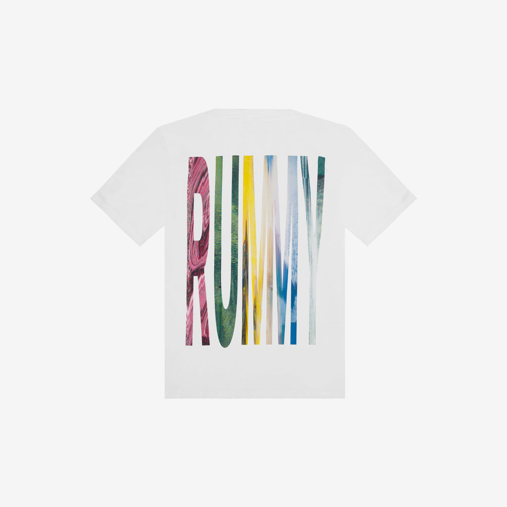 Dot Logo Slim Tee - White