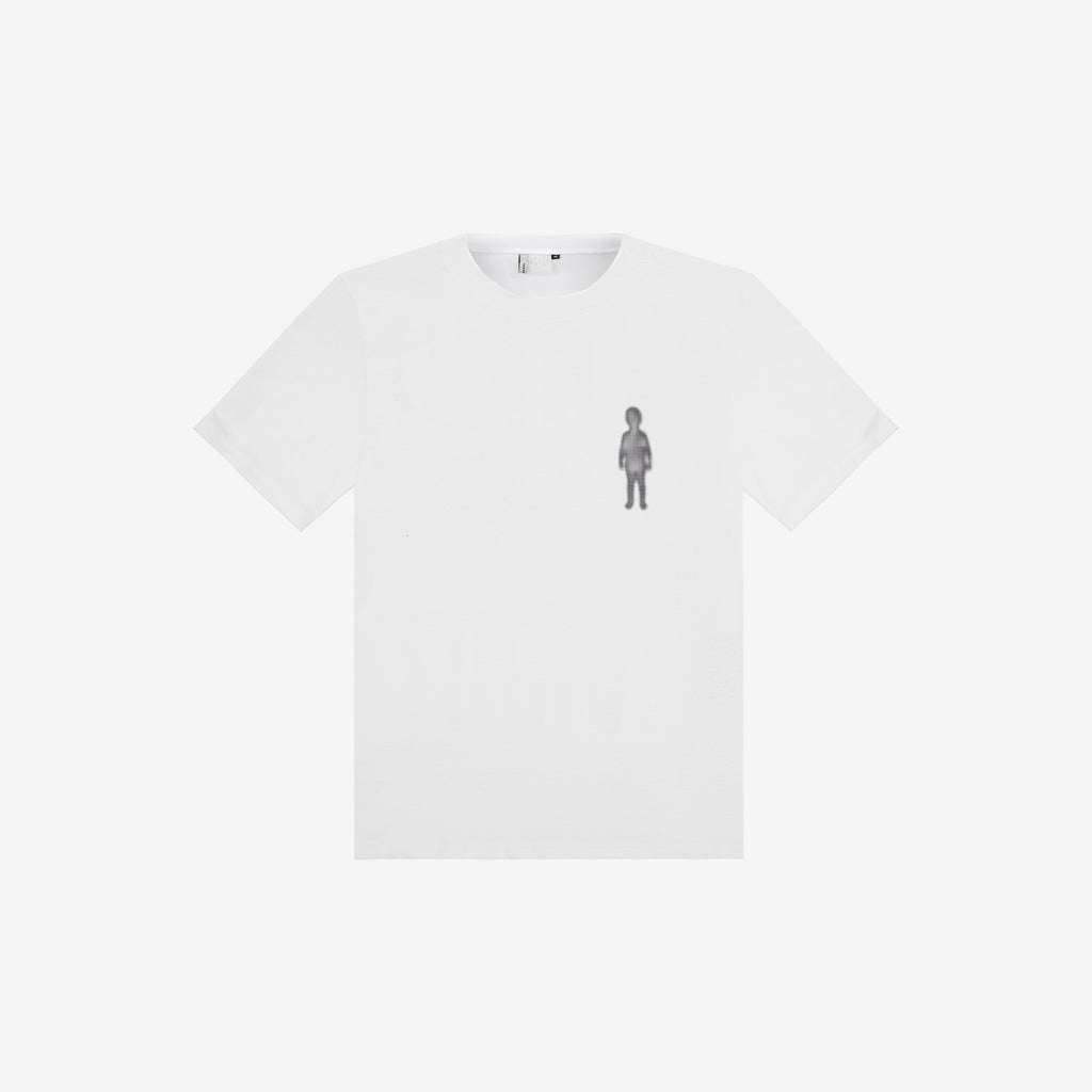 Shadow Figure Slim Tee - White