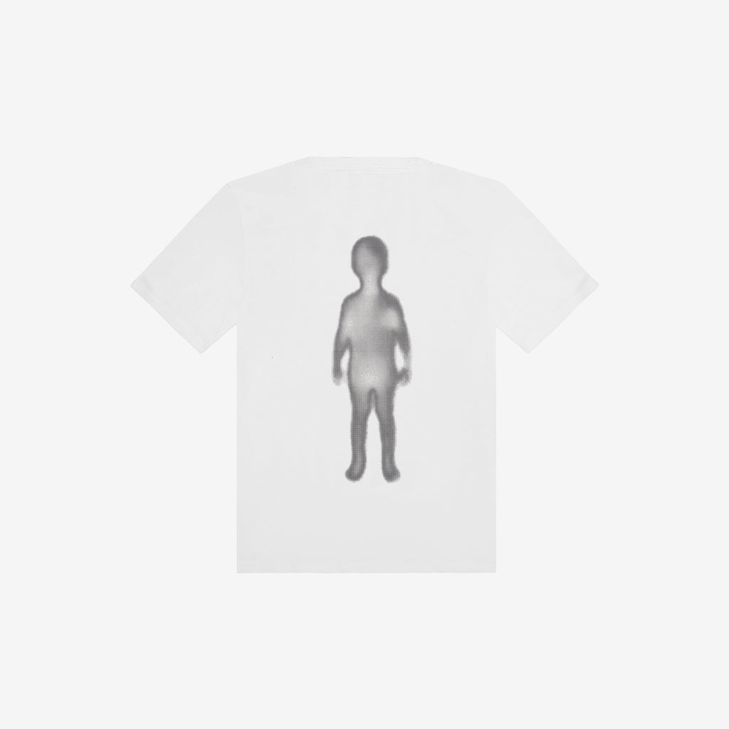 Shadow Figure Slim Tee - White