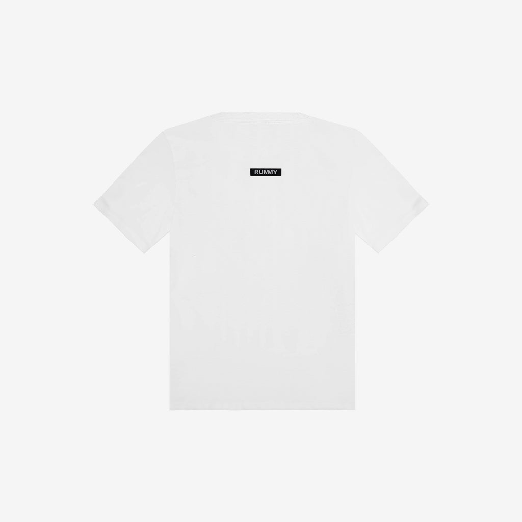 Circle Slim Tee - White