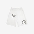Patchwork Shorts - White