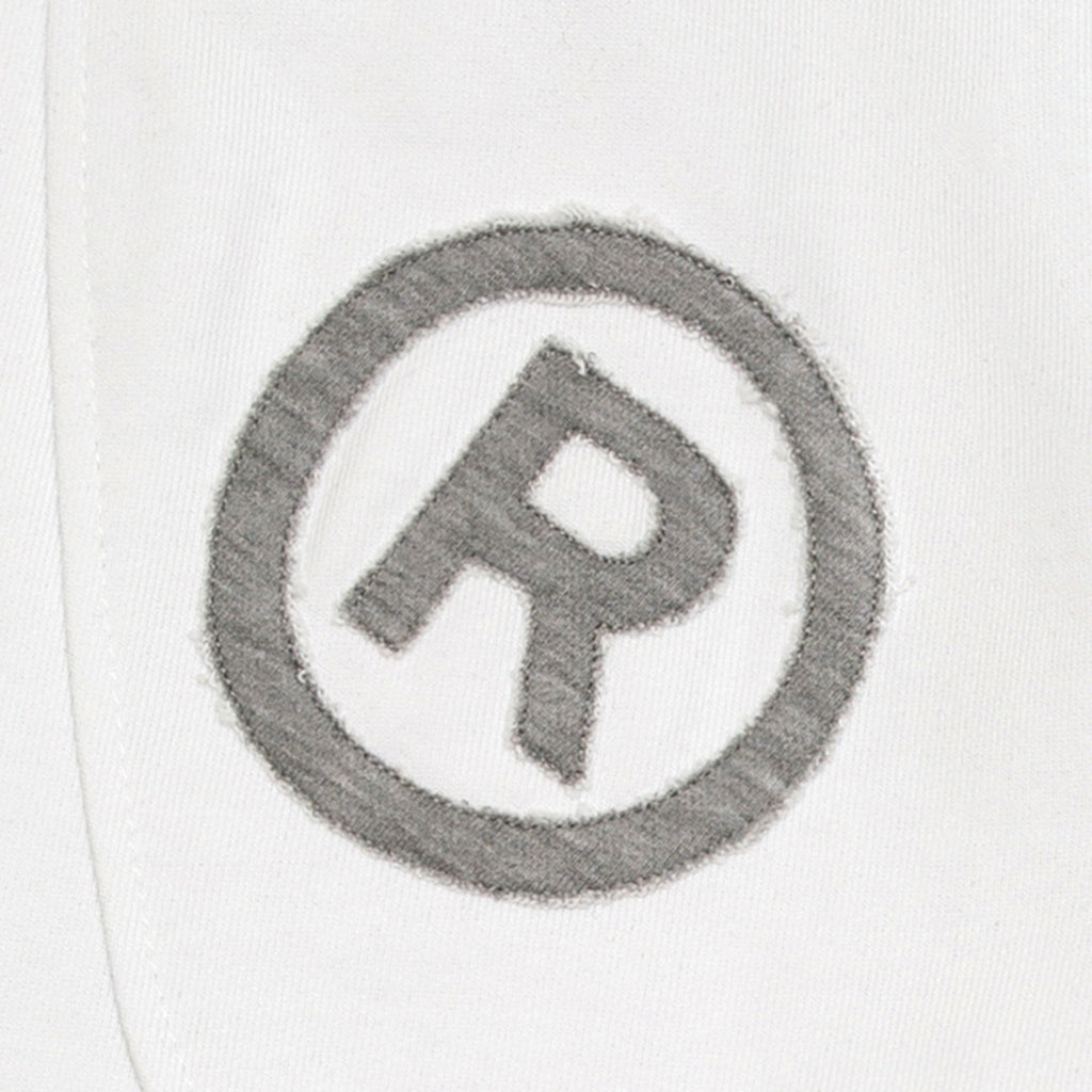 Patchwork Shorts - White