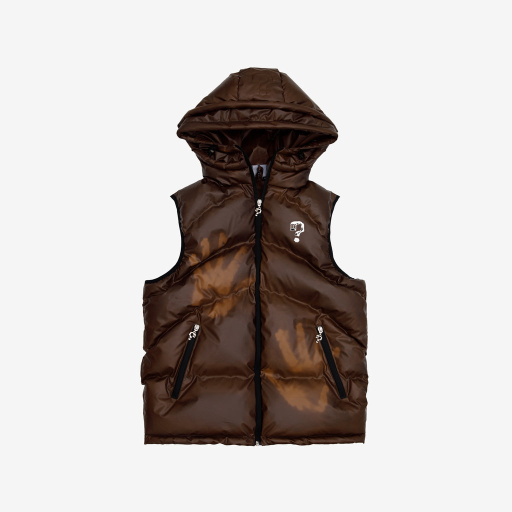 Puffer Vest - Thermochromic Brown