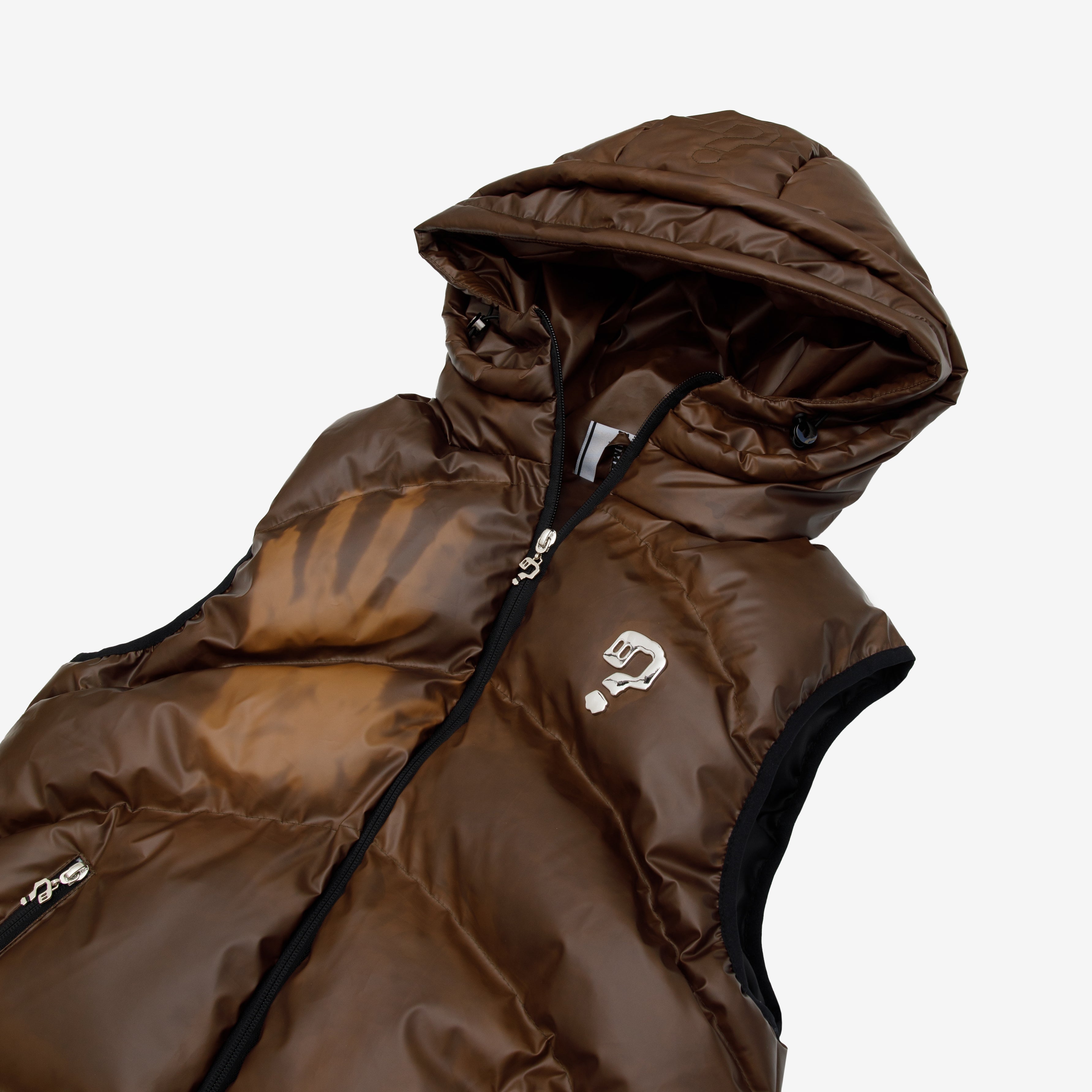 Puffer Vest - Thermochromic Brown