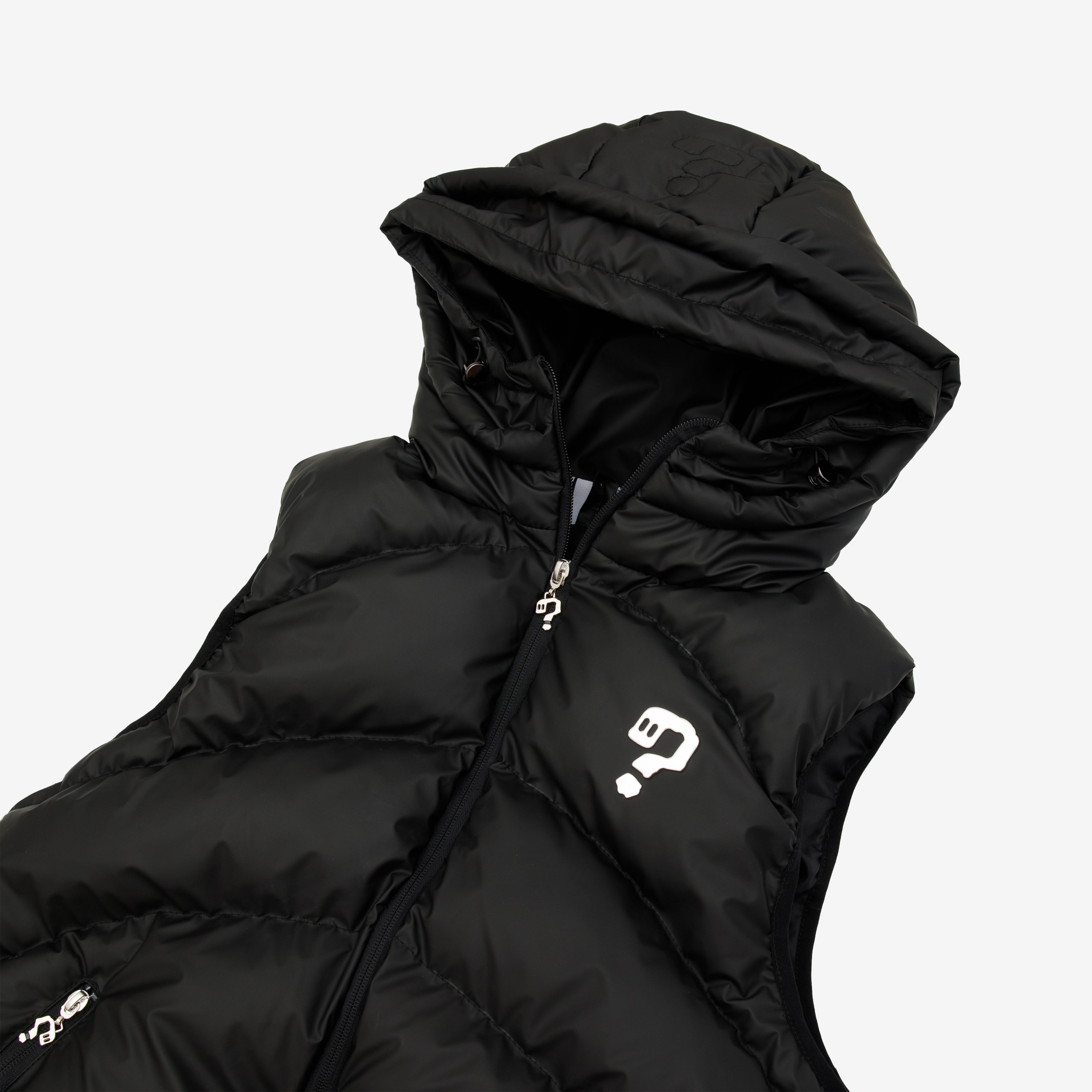 Puffer Vest - Lacquered Black