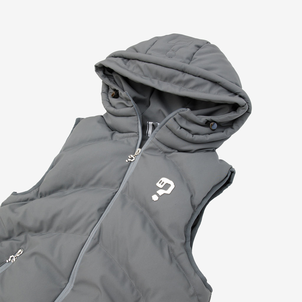 Puffer Vest - Dark Gray