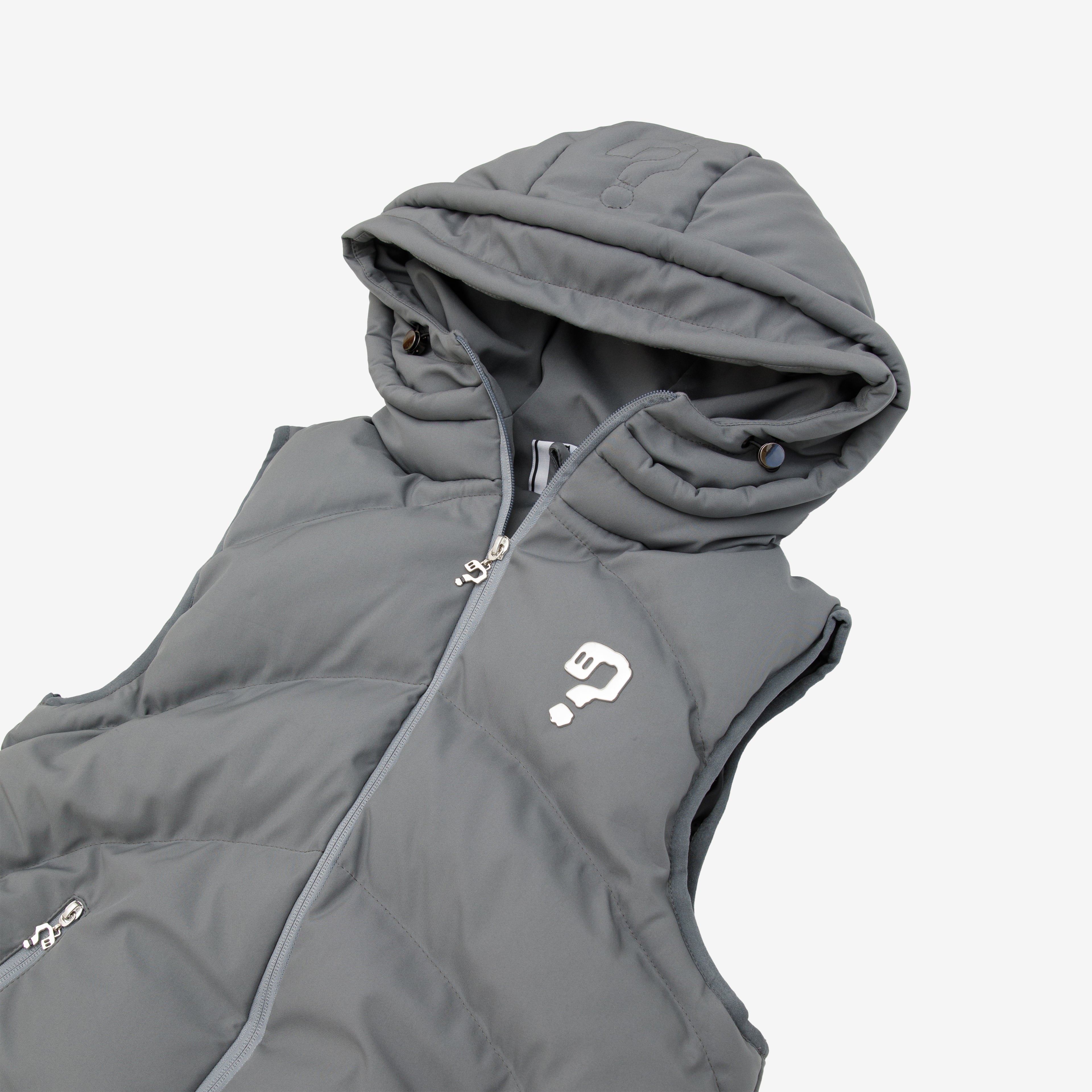 Puffer Vest - Dark Gray