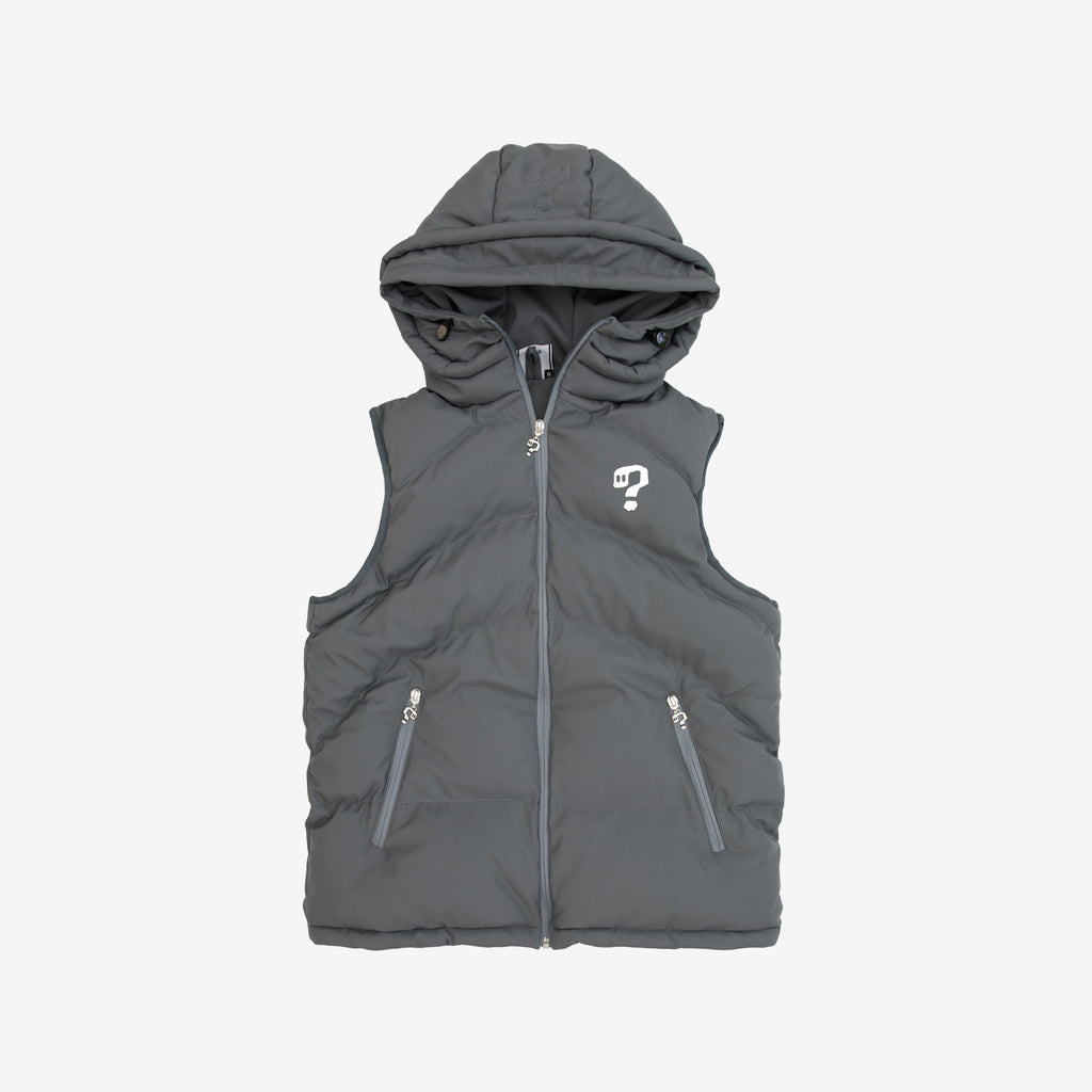 Puffer Vest - Dark Gray