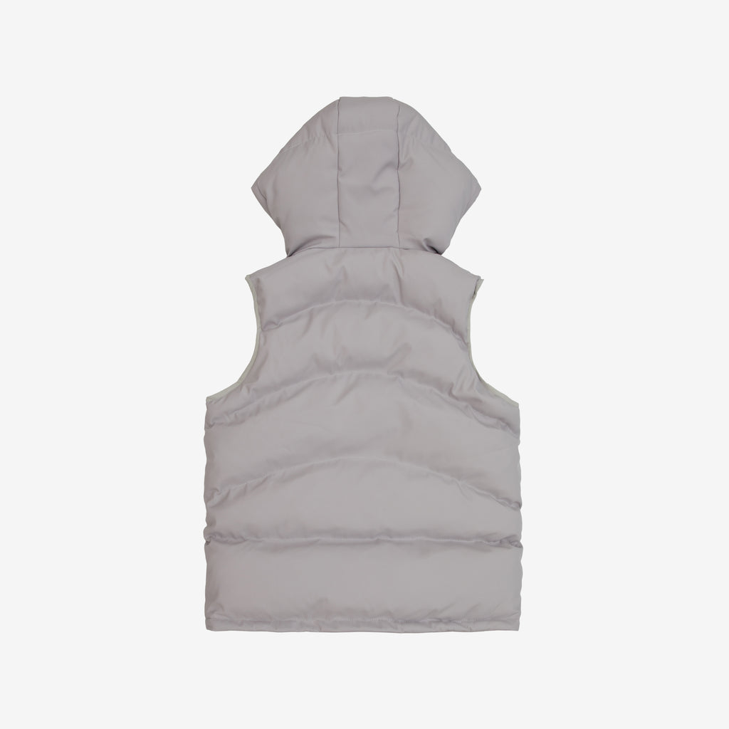 Puffer Vest - Platinum