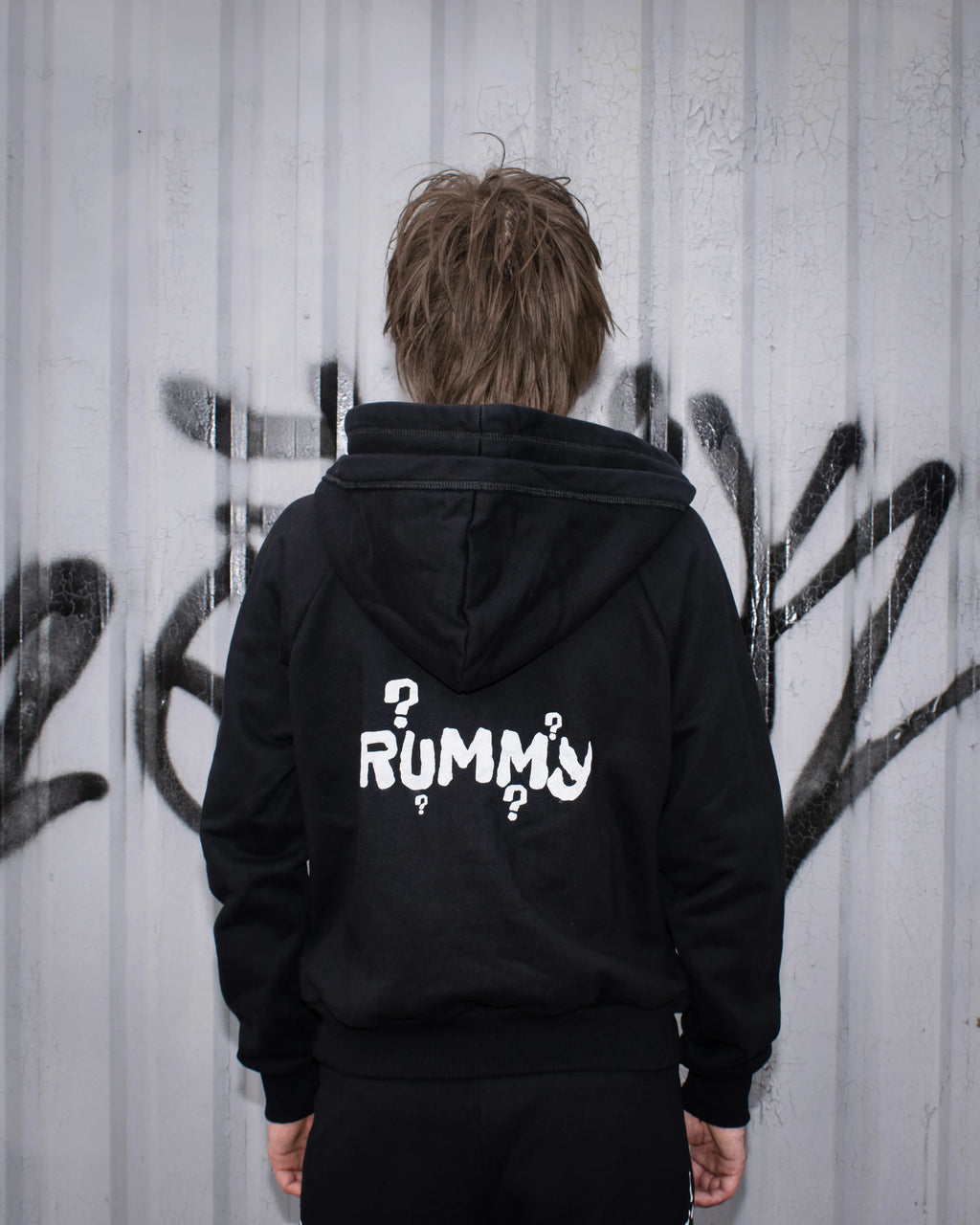 Zip Hoodie - Чорний