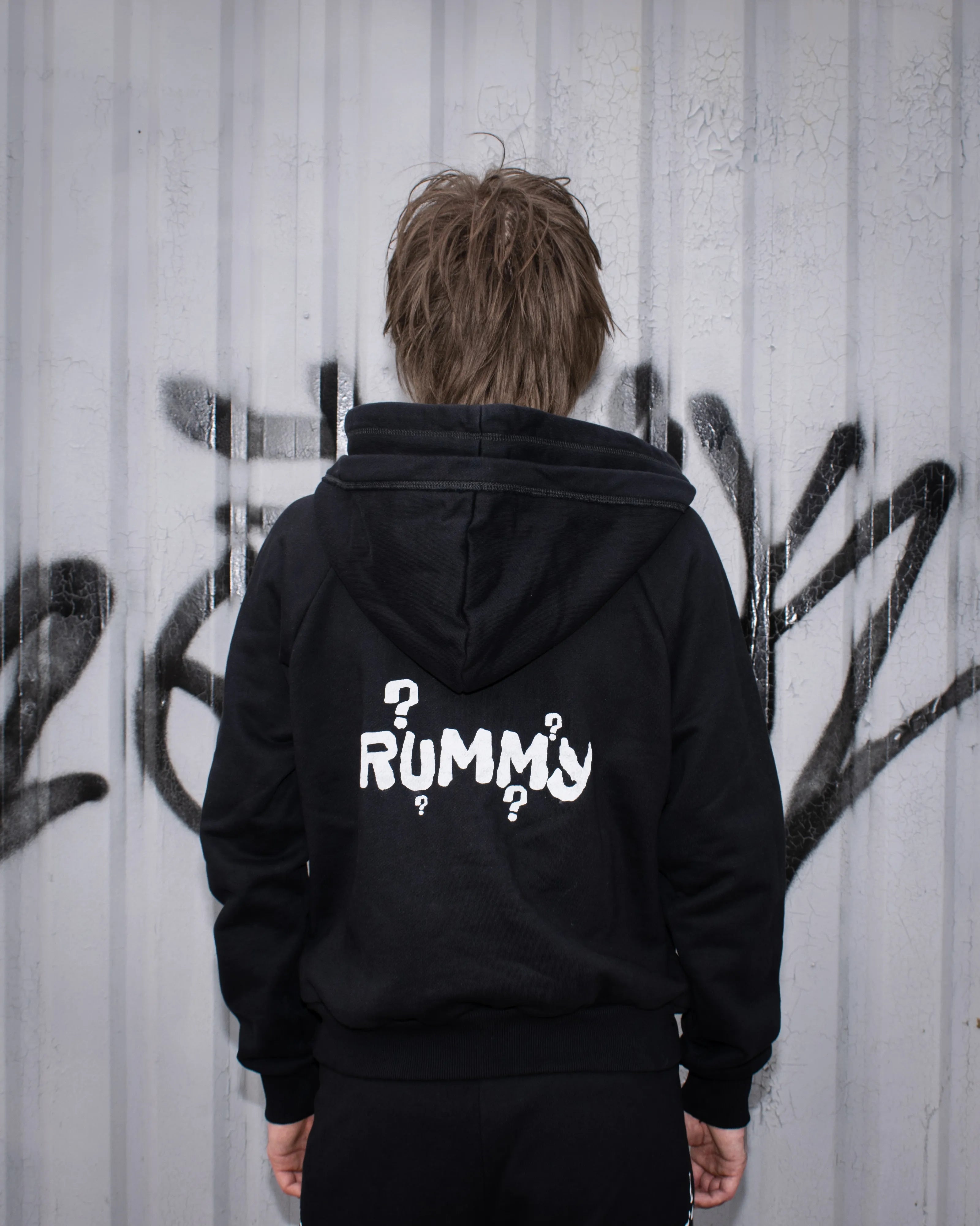 Zip Hoodie - Чорний