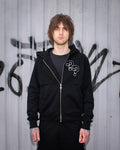 Zip Hoodie - Чорний