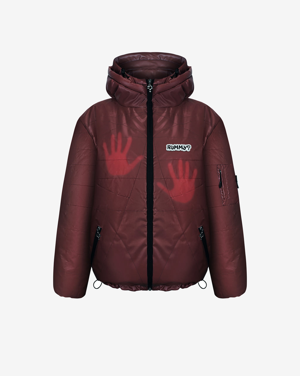 Thermochromic Lightweight Jacket - Red