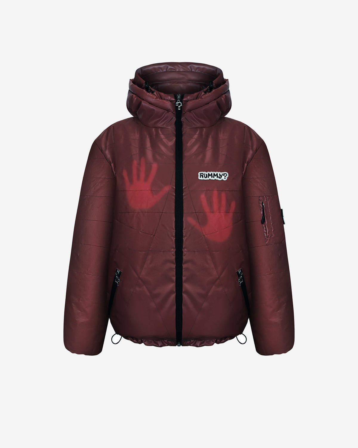 Thermochromic Lightweight Jacket - Red