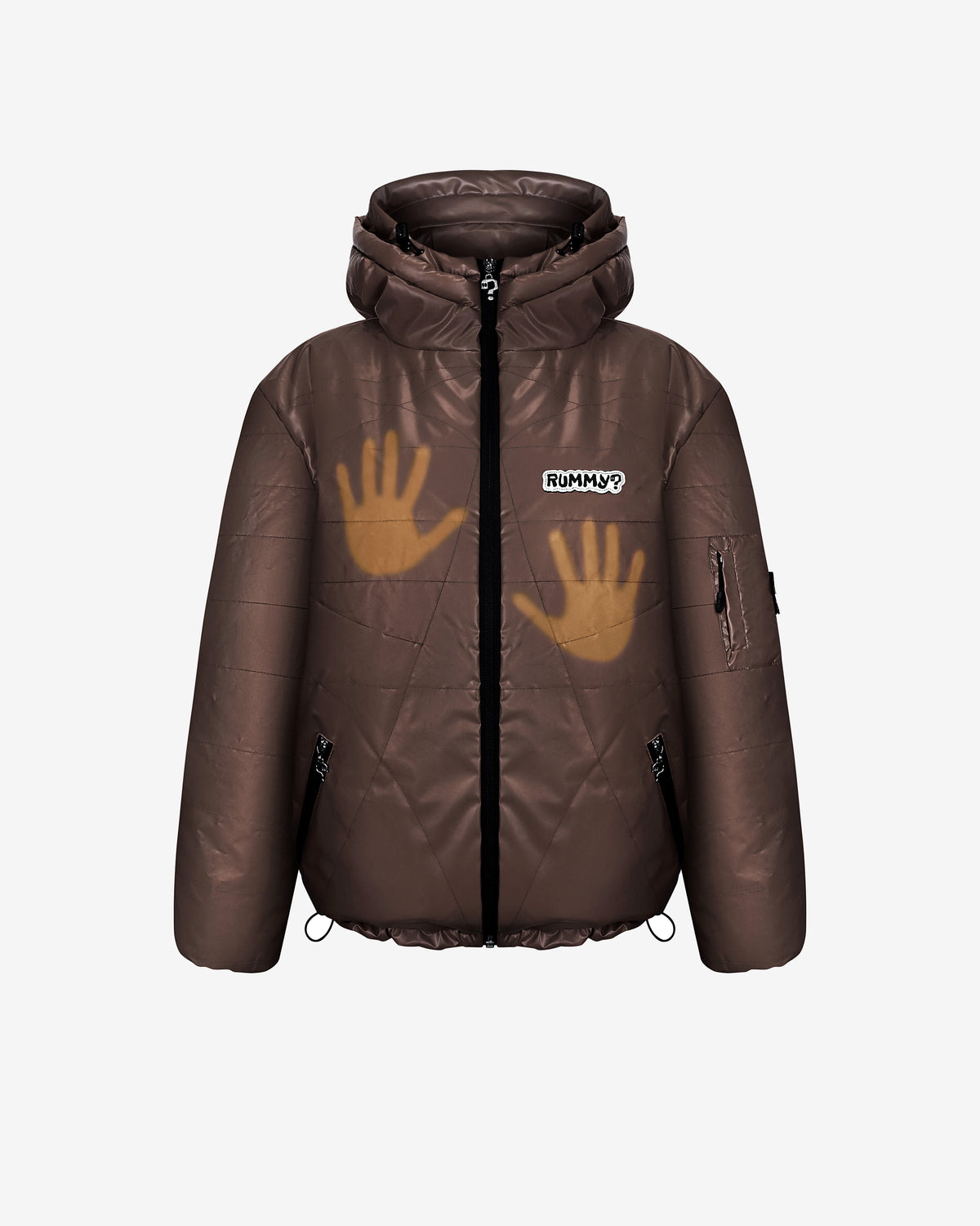 Thermochromic Lightweight Jacket - Brown