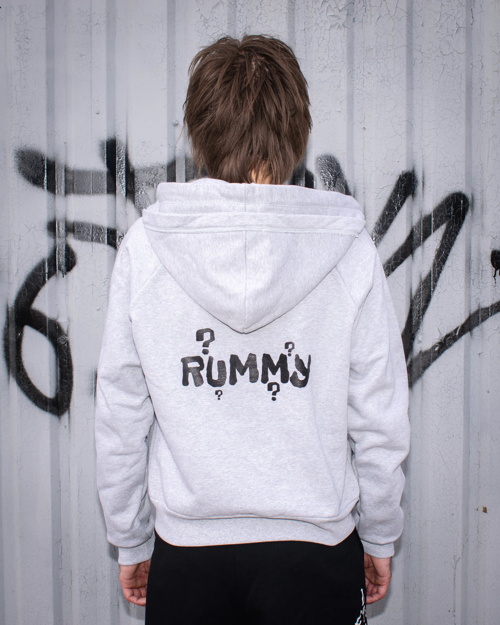 Zip Hoodie - Gray