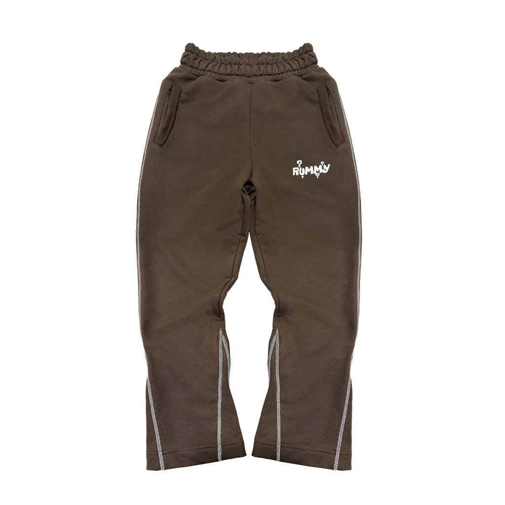 Flared Pants - Коричневий