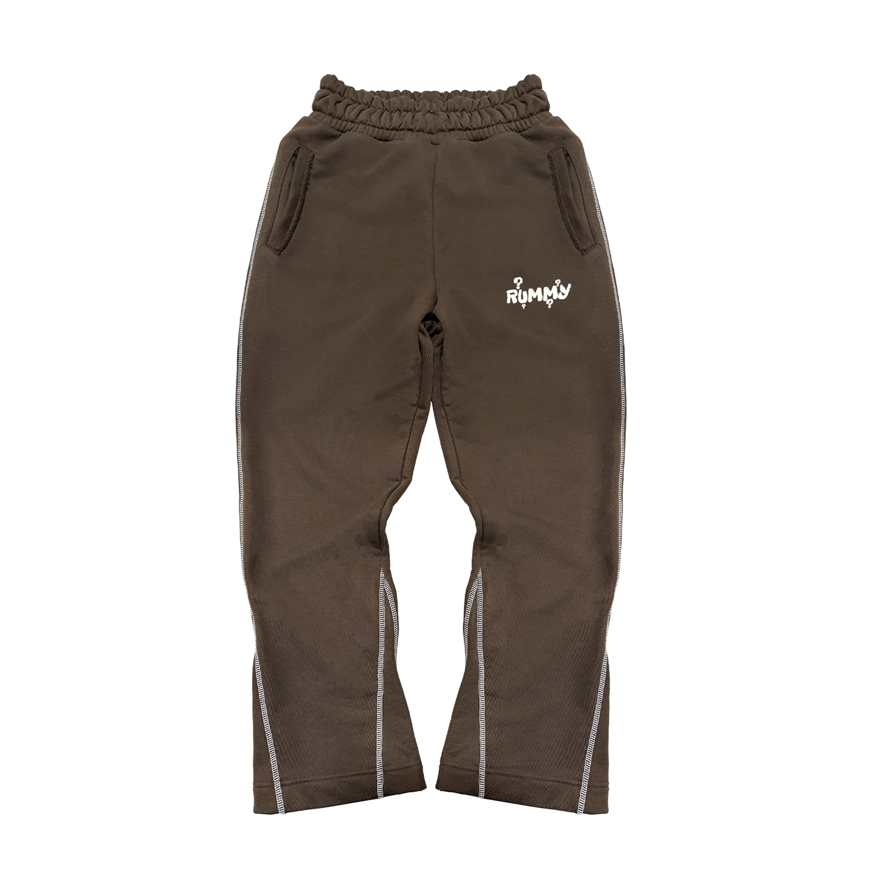 Flared Pants - Коричневий