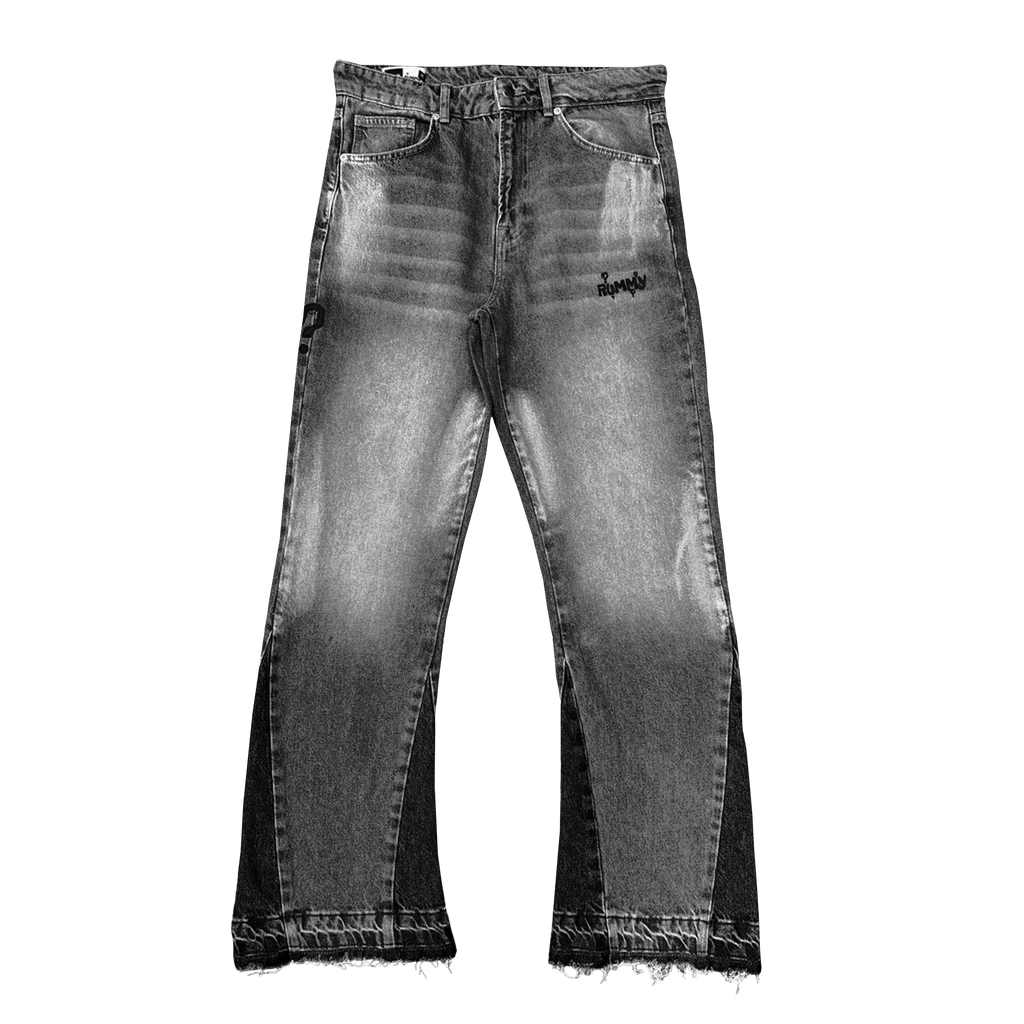 Flared Jeans - Чорний