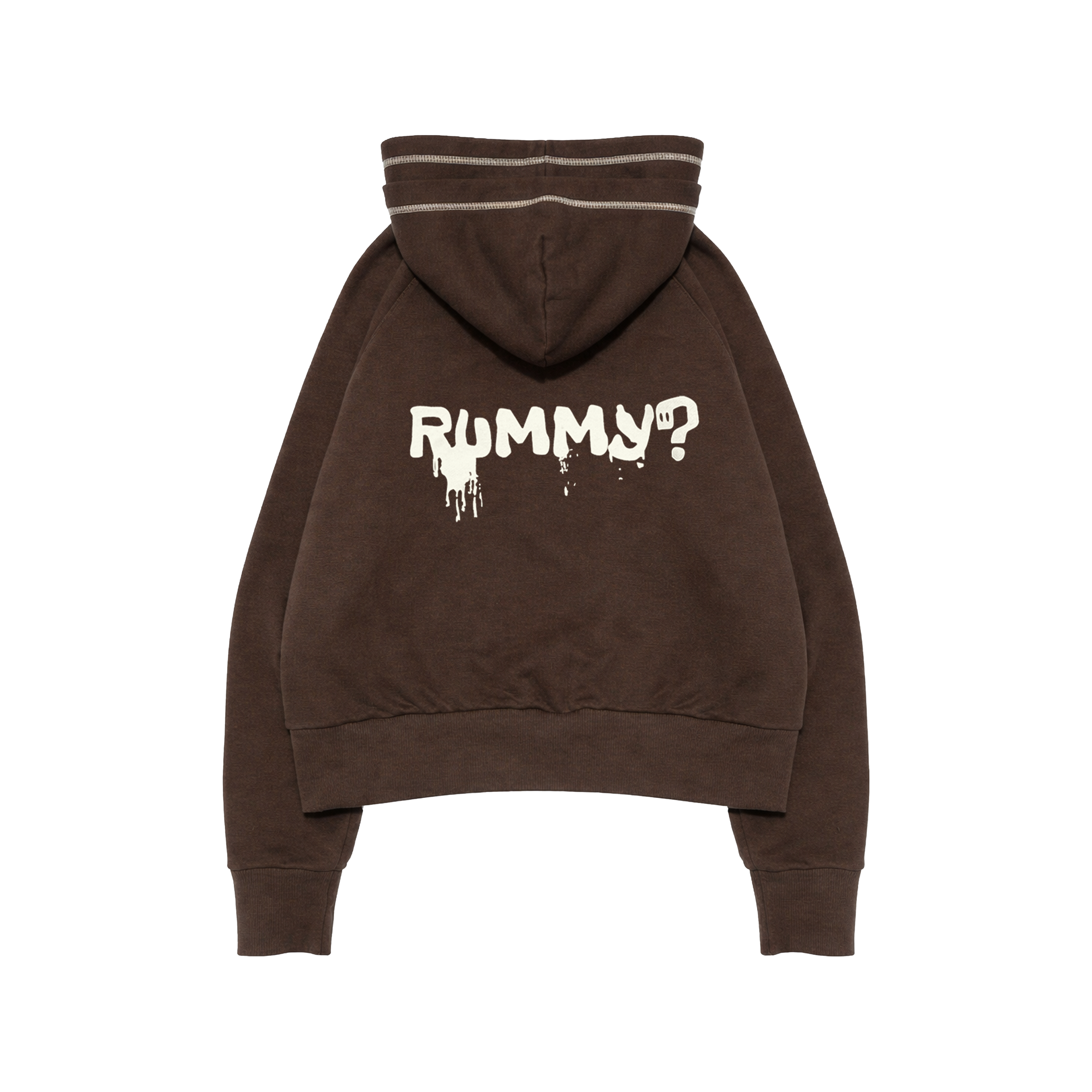Double Hoodie - Коричневий