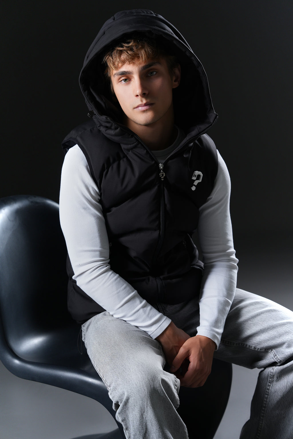 Puffer Vest - Black