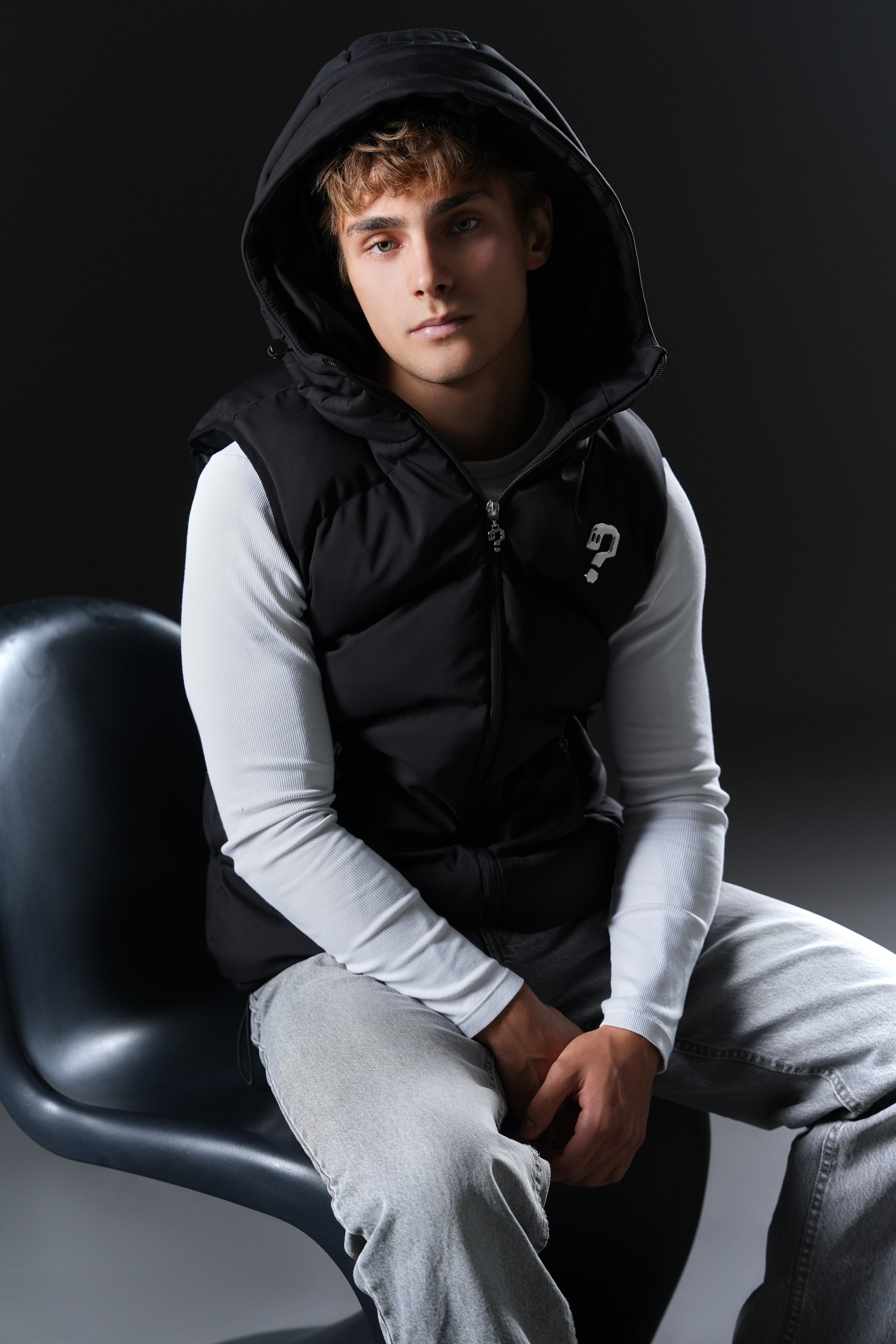 Puffer Vest - Black