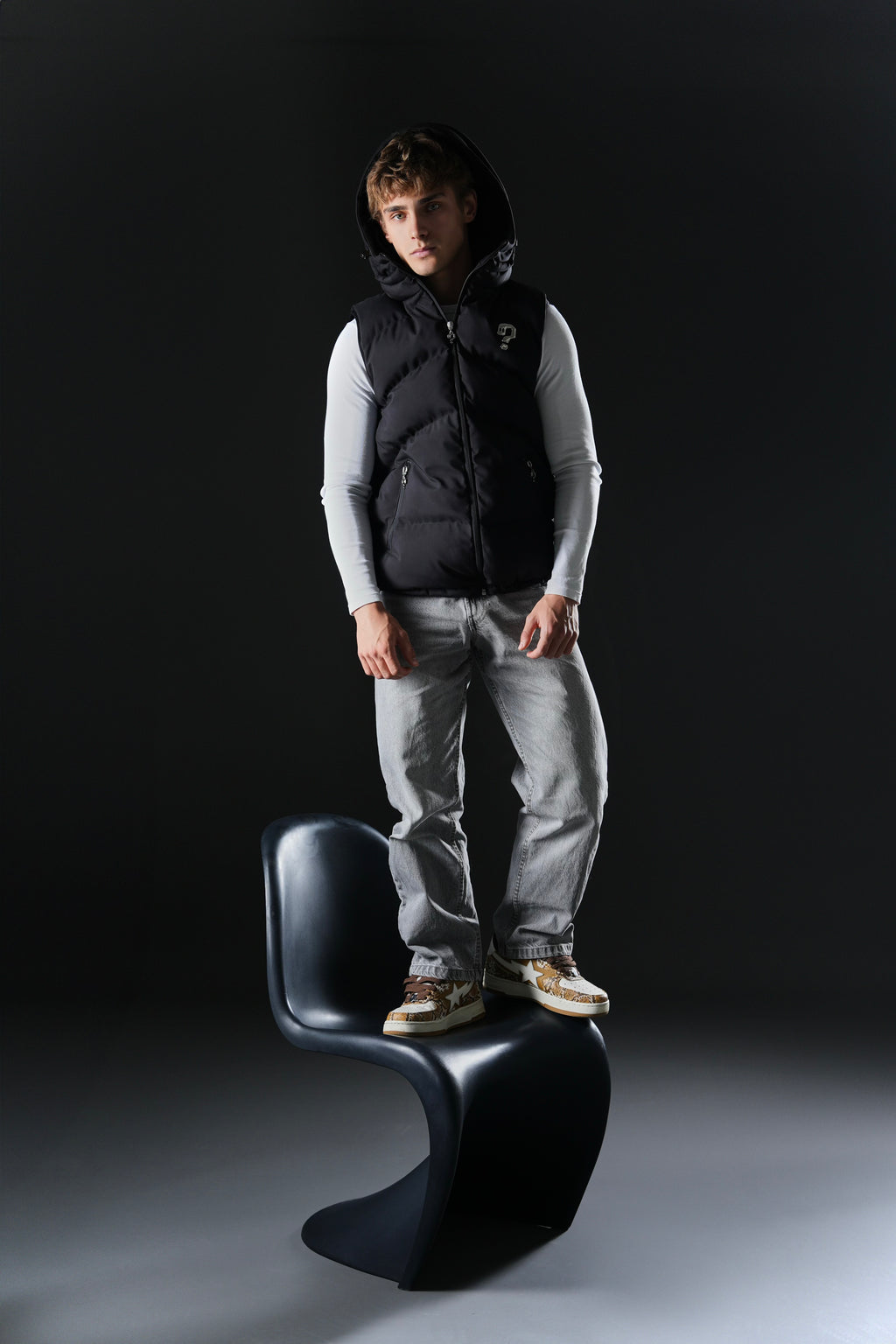 Puffer Vest - Black