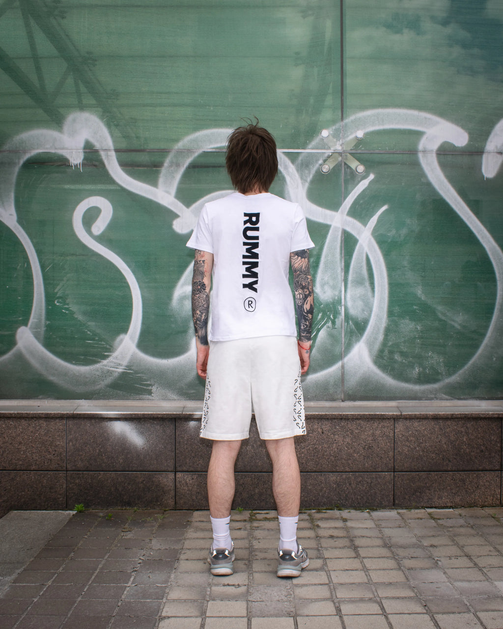 Slim Tee - White