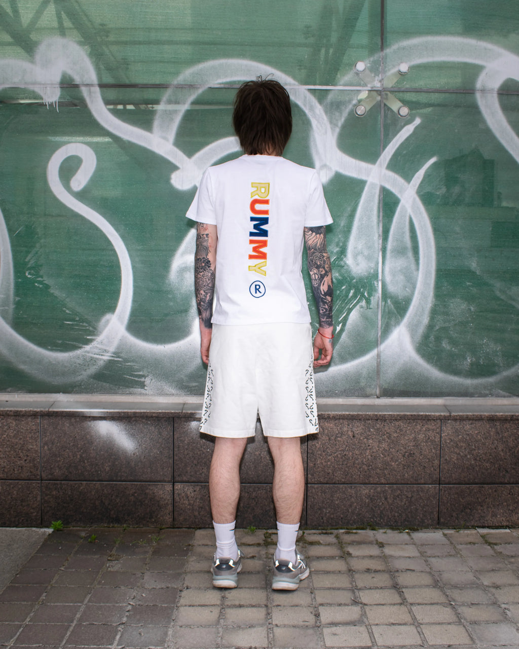 Slim Tee - Кольоровий принт