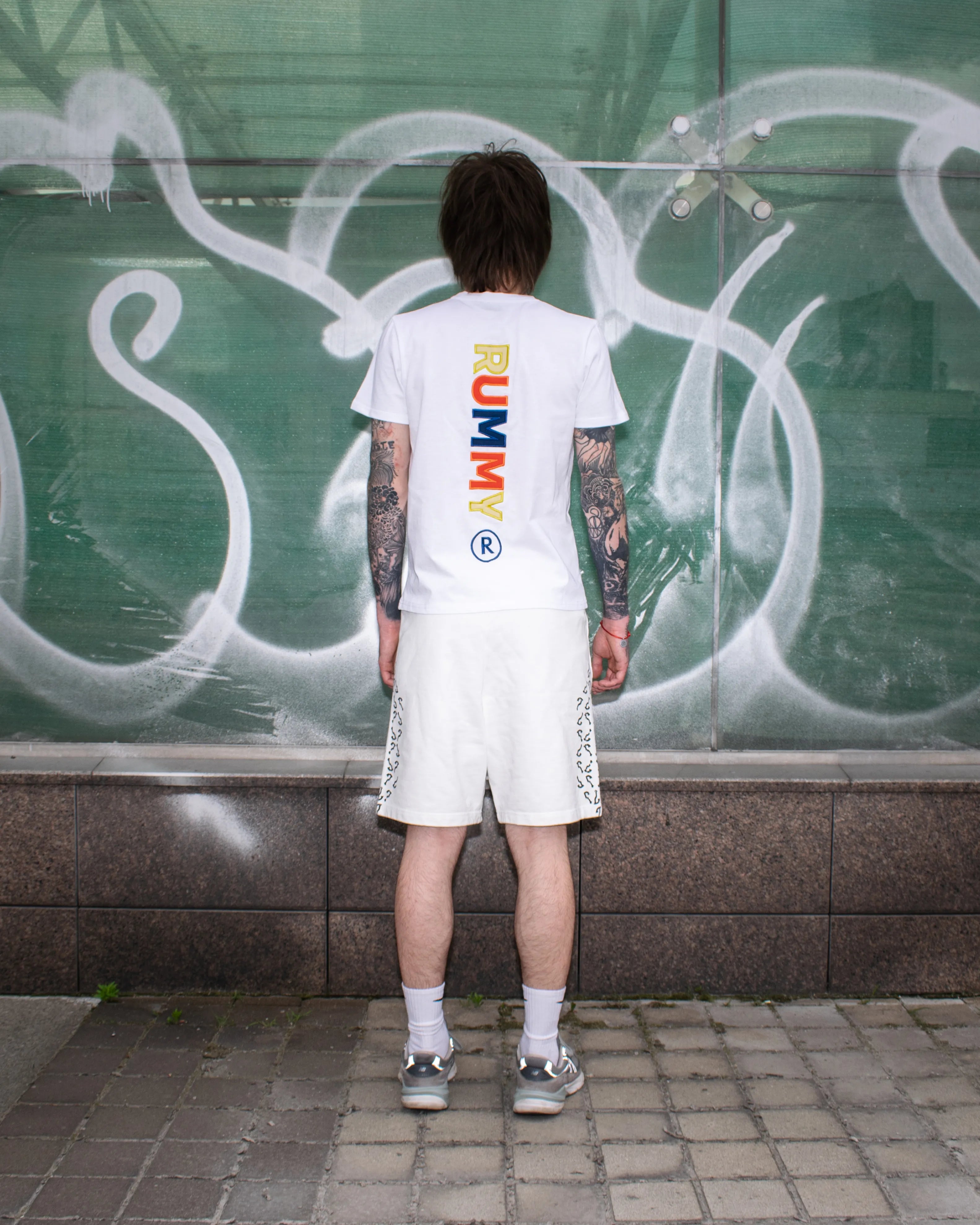 Slim Tee - Кольоровий принт