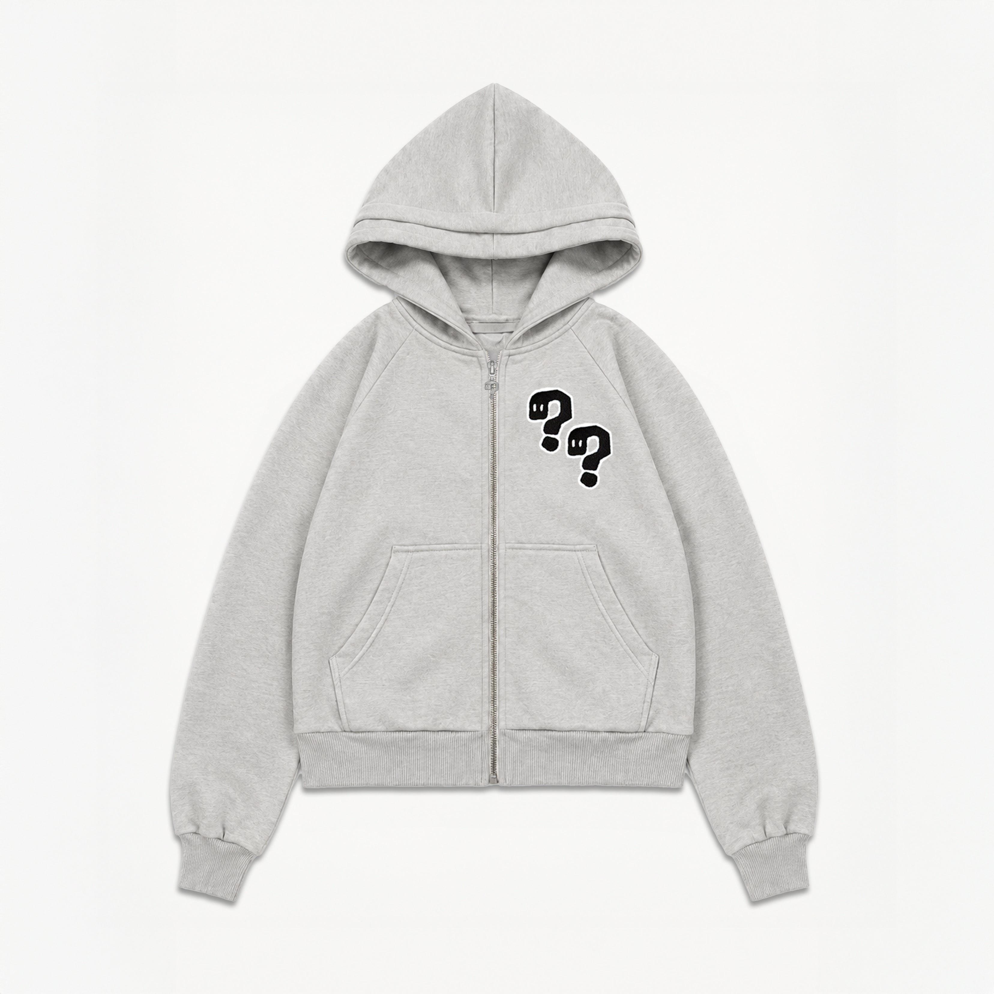 Zip Hoodie - Сіре