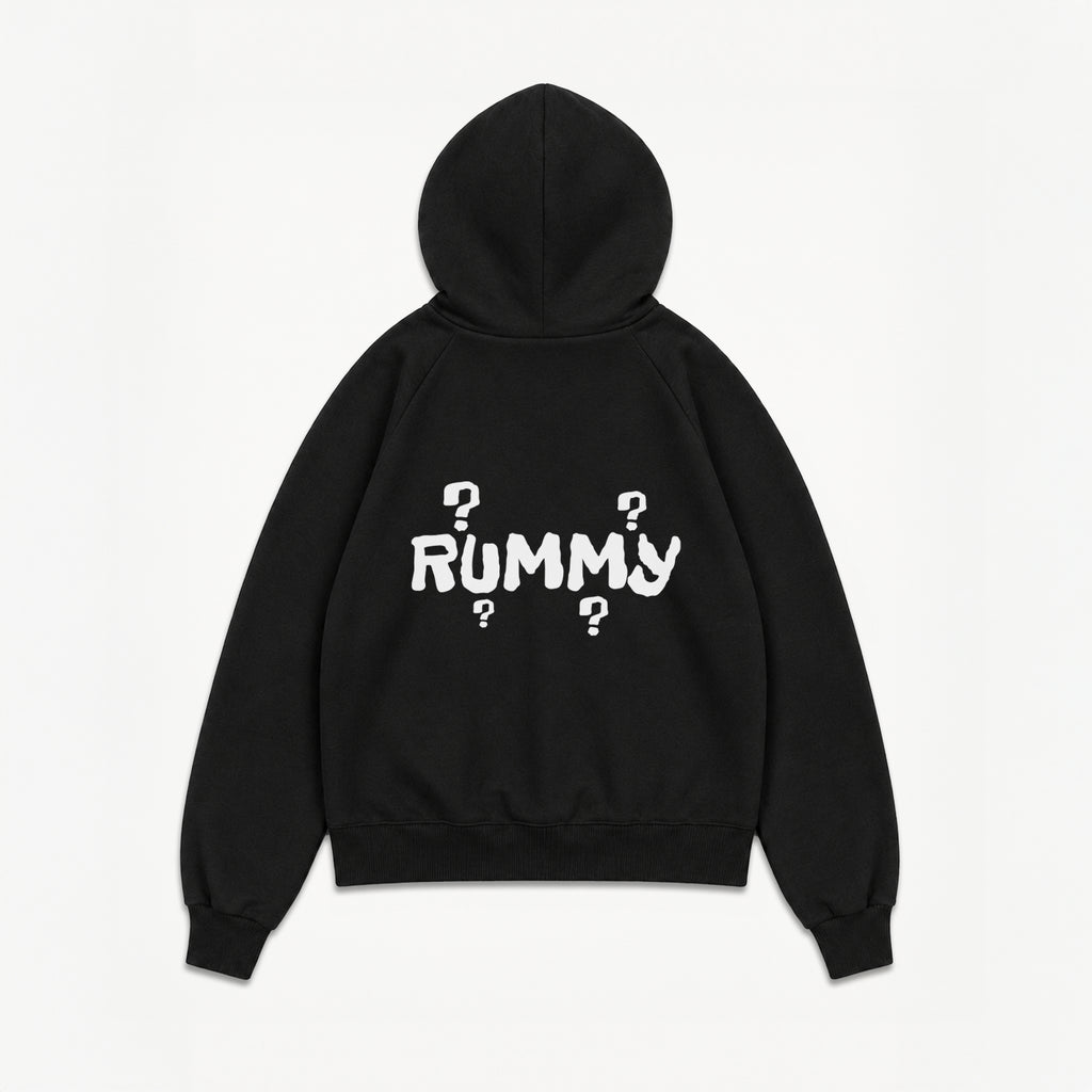 Zip Hoodie - Чорне